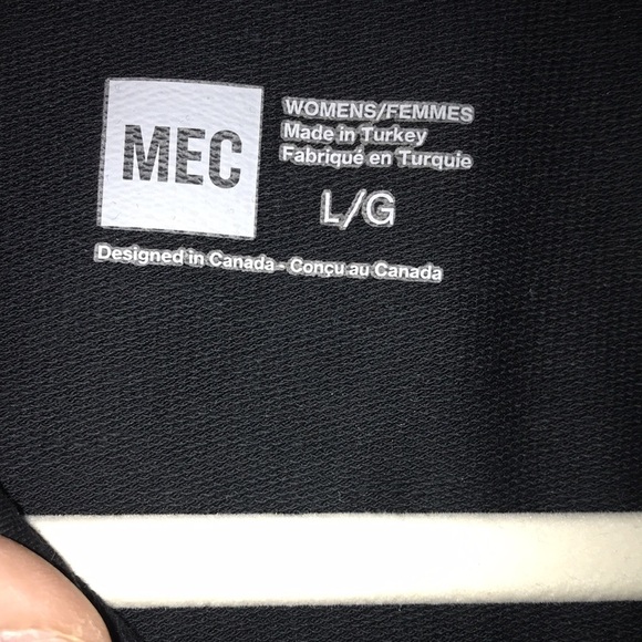 MEC black zip up Jacket - Picture 3 of 4